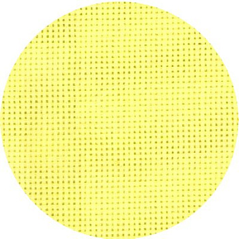 Канва для вышивания мелкая №851 (956) (10смх60кл) (100%Хл) шир.150 см цв.116 желтый уп.5м