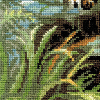 Набор для вышивания РИОЛИС арт.1549 Хозяин джунглей 30х40 см
