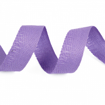 Тесьма киперная 17 мм хлопок 3,26г/м арт.12.2С-256К.17.017 цв.сиреневый уп.50м
