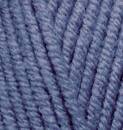 Пряжа для вязания Ализе Lana Gold Plus (49% шерсть, 51% акрил) 5х100г/140м цв.203 джинс меланж