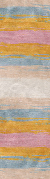 Пряжа для вязания Ализе Cotton gold batik (55% хлопок, 45% акрил) 5х100г/330м цв.6784
