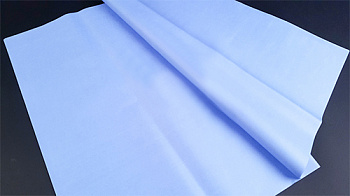 Бумага тишью F021 цв.серо-голубой 76х50см 21г/м² уп.24л
