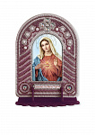 Набор для вышивания бисером НОВА СЛОБОДА арт.ВК1025 Непорочное Сердце Марии 10х13 см
