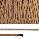 Шнур для вязания х/б 05мм с наполнителем цв.джутовый уп.100м