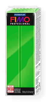 FIMO professional полимерная глина, запекаемая в печке, уп. 350г цв.чисто-зеленый, арт.8001-500