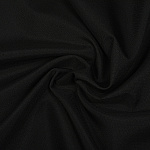 Ткань габардин TBYGab-150322 150г/м2 100% полиэстер шир.150см цв.322 черный рул.50м