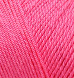 Пряжа для вязания Ализе Diva Baby (100% микрофибра акрил) 5х100г/350м цв.121 розовый