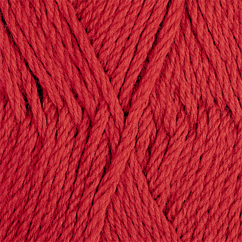 Пряжа для вязания ПЕХ Пехорская шапка (85% мериносовая шерсть, 15% акрил высокообъемный) 5х100г/200м цв.006 красный