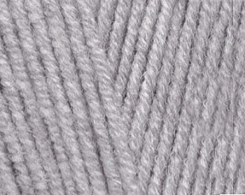 Пряжа для вязания Ализе Cotton Baby Soft (50% хлопок, 50% акрил) 5х100г/270м цв.200 св.серый