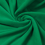 Ткань флис 2-х ст. TBY-0059-243.27 190 г/м² 100% ПЭ шир.150см  цв.F243 зеленый рул.25кг