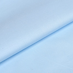 Ткань Поплин стрейч 125 г/м² 97% хлопок, 3% спандекс шир.150 см арт.TBY.Csp.1802.44 цв.44 бл.голубой уп.5м