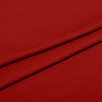 Ткань трикотаж Футер 2х нитка петля с лайкрой 240г пенье 180см красный 18-1550 уп.10м