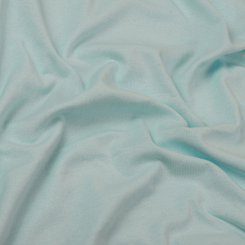 Ткань трикотаж Кулирка хлопок 145г опененд 100+100см голубой 12-4609 уп.10м