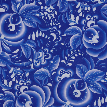 Ткань Габардин 140 г/м² 100% полиэстер шир.150 см арт.T.4000.20 цв.синий рул.25м