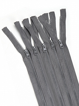 Молния Mzip трактор №5 1 замок усил.зв., 55см, цв.F312 т.серый уп.50шт