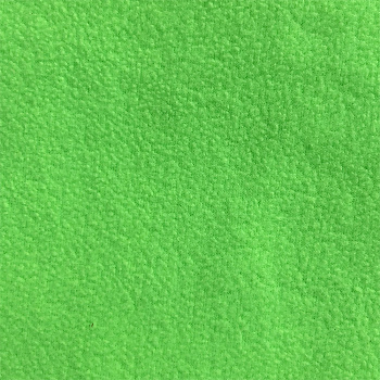 Ткань флис 2-х сторонний TBY-0059-333 190 г/м² 100% ПЭ шир.150см  цв.F333 неон зеленый рул.70-110м (1кг - 3,5м)