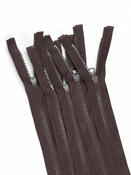 Молния Mzip трактор №5 1 замок усил.зв., 70см, цв.F304 коричневый уп.10шт