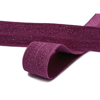 Резинка TBY бельевая Окантовочная блестящая 15мм  фиолетовый S254 уп.50м