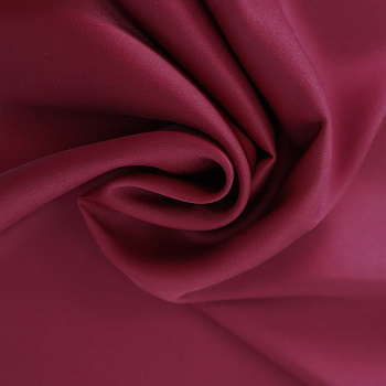 Ткань шелк Армани 90 г/м² 97% полиэстер, 3% спандекс шир.145 см арт.Р.18546.31 цв.31 бордовый уп.25м (±5м)