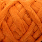 Пряжа для вязания КАМТ Супер толстая (100% шерсть п/т) 1х500г/40м цв.035 оранжевый