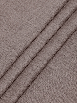 Ткань хлопок искусственный крэш 130г/м² 100%полиэстер 150 см арт.TBY.KR.75 75 капучино 25 м