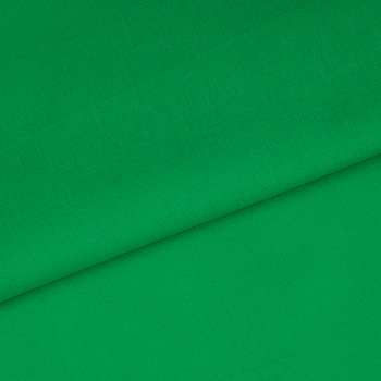 Ткань Поплин стрейч 125 г/м² 97% хлопок, 3% спандекс шир.150 см арт.TBY.Csp.1802.9 цв.09 зеленый рул.25м