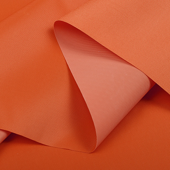 Ткань Оксфорд 420 D PVC, 100% ПЭ шир.150см цв.161 оранжевый уп.5м