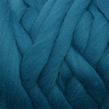 Пряжа для вязания КАМТ Супер толстая (100% шерсть п/т) 1х500г/40м цв.139 морская волна