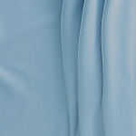 Ткань шелк Армани 90г/м² 97% ПЭ 3% Спандекс шир.150см арт.TBYArm-028 цв.28 голубой уп.1м
