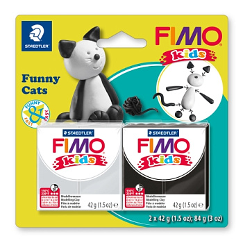 FIMO kids kit детский набор “Веселые коты” арт.8035-10