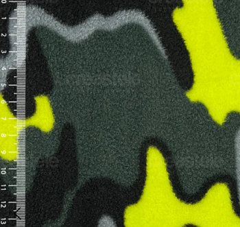 Ткань флис 2-х ст. FL-240.ca.green 240 г/м² 100% ПЭ шир.150см зеленый уп.1м