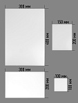 Плита для пробойников Maxwell толщина 06мм 300х400мм