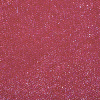 Фатин Кристалл средней жесткости блестящий арт.K.TRM шир.300см, 100% полиэстер цв. 13 К уп.50м - розово-коралловый