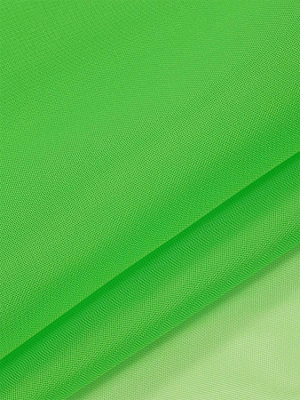 Ткань Вуаль 45 г/м² 100% полиэстер шир.300 см арт.Vei.10 цв.зеленый рул.120м