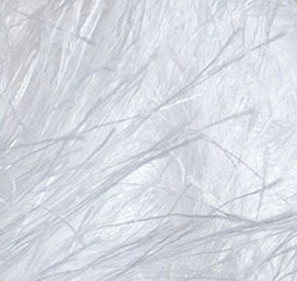 Пряжа для вязания Ализе Decofur Травка (100% полиэстер) 5х100г/110м цв.0055 белый