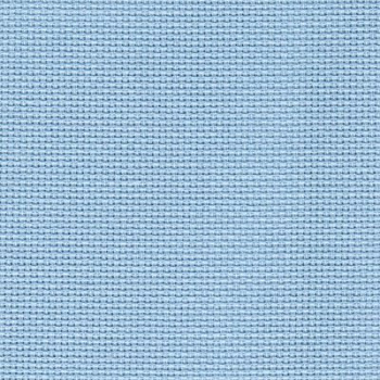 Канва для вышивания средняя №563 (465) (10смх55кл) (100%Хл) шир.150 см цв.177 голубой уп.5м