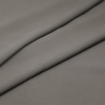 Ткань Штапель  TBY Vi-30-27 плот 110г/м2 100% вискоза шир. 145 см цв.27 серый уп.1м