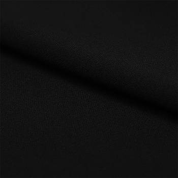 Ткань подкладочная Таффета эластичная IdealTex черный 62 г кв.м рул.30м