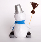 Набор для изготовления текстильной игрушки из фетра арт.ПСФ-1601 Снеговик 18,5см