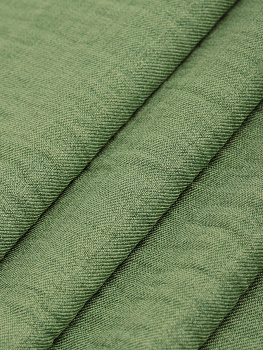 Ткань хлопок искусственный крэш 130г/м² 100%полиэстер 150 см арт.TBY.KR.52 52 оливковый 25 м