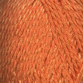 Пряжа для вязания ТРО Ромашка (50% хлопок, 50% вискоза) 5х100г/210м цв.5053 мулине (оранжевый)
