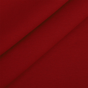 Ткань трикотаж Рибана с лайкрой 215г опененд 80-90см красный 18-1763 уп.3м
