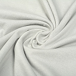 Ткань трикотаж Кулирка хлопок 145г опененд 100+100см серый 14-4103 уп.10м