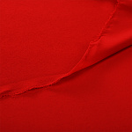 Ткань креп-шифон арт.TBY.8021-155 плот.105г/м2 100% ПЭ шир. 150см цв.155 красный рул.30м