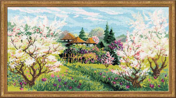 Набор для вышивания РИОЛИС арт.1275 Яблоневый сад 41х23 см