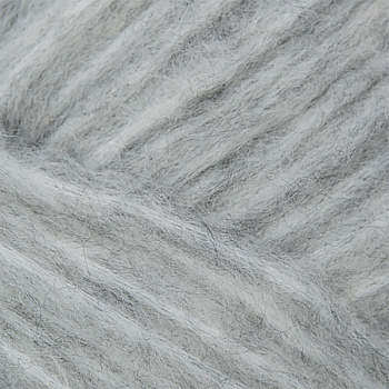 Пряжа для вязания ПЕХ Гламурная (35% мериносовая шерсть, 35% акрил высокообъемный, 30% полиамид) 10х50г/175м цв.386 св.серый меланж