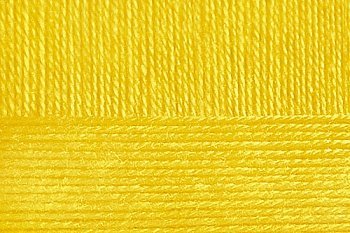 Пряжа для вязания ПЕХ Школьная (100% акрил) 5х50г/150м цв.012 желток