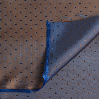 Ткань подкладочная Поливискоза 145см IdealTex PLJ25.01 коричневый 90г/м² рул.30м