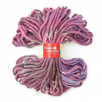 Пряжа для вязания ТРО Калифорния (50% мериносовая шерсть, 50% акрил) 5х150г/45м цв.4387 секционный