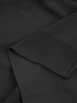 Ткань флис 2-х ст. TBY-0290-F322 290 г/м² 100% ПЭ шир.150см  цв.F322 черный рул.24кг